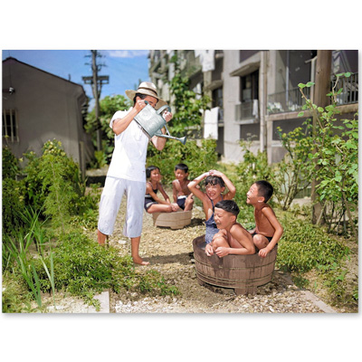 1957（昭和32）年8月21日、金沢市下本多町の県営アパート