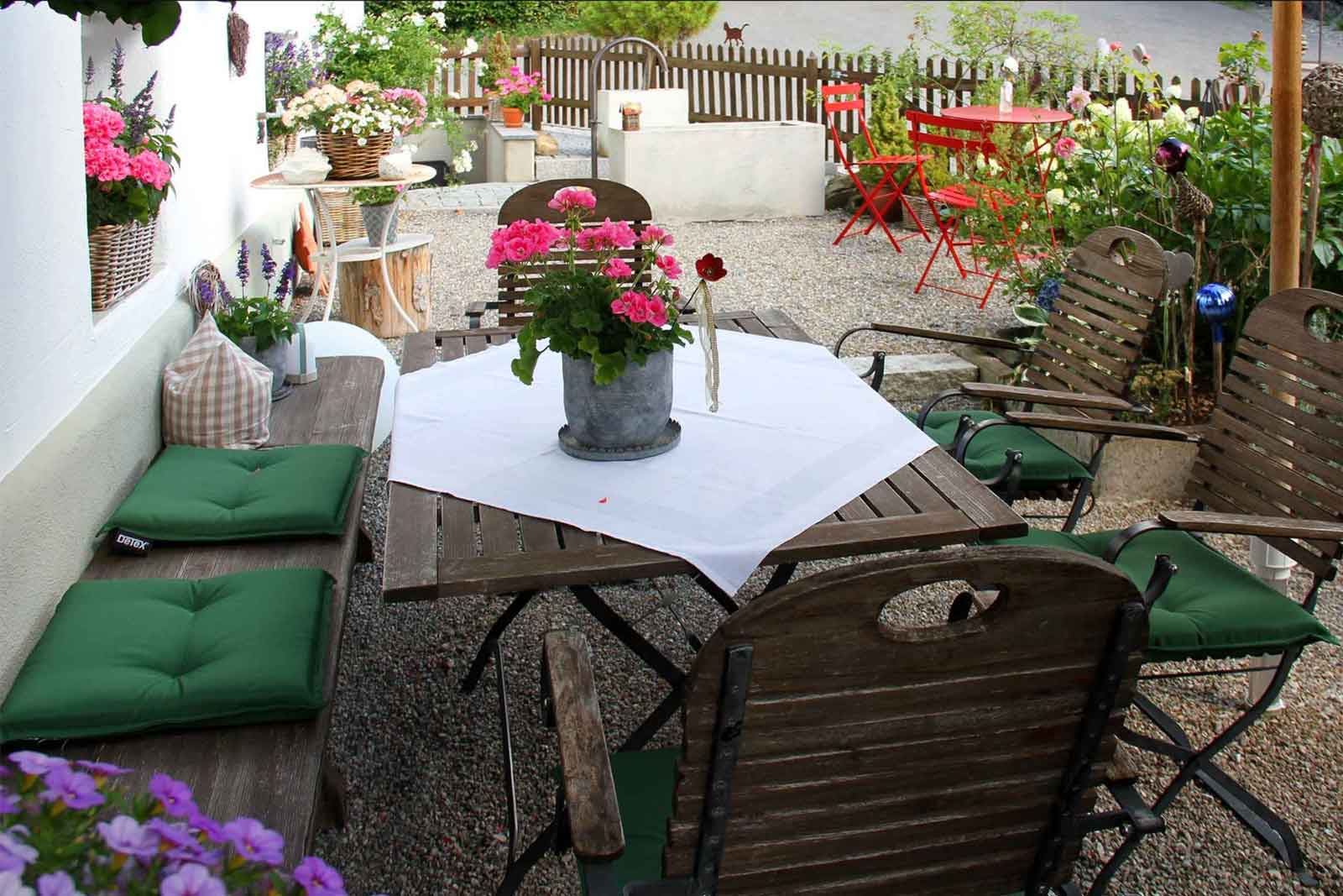 Ferienwohnungen Vogler im Sommer