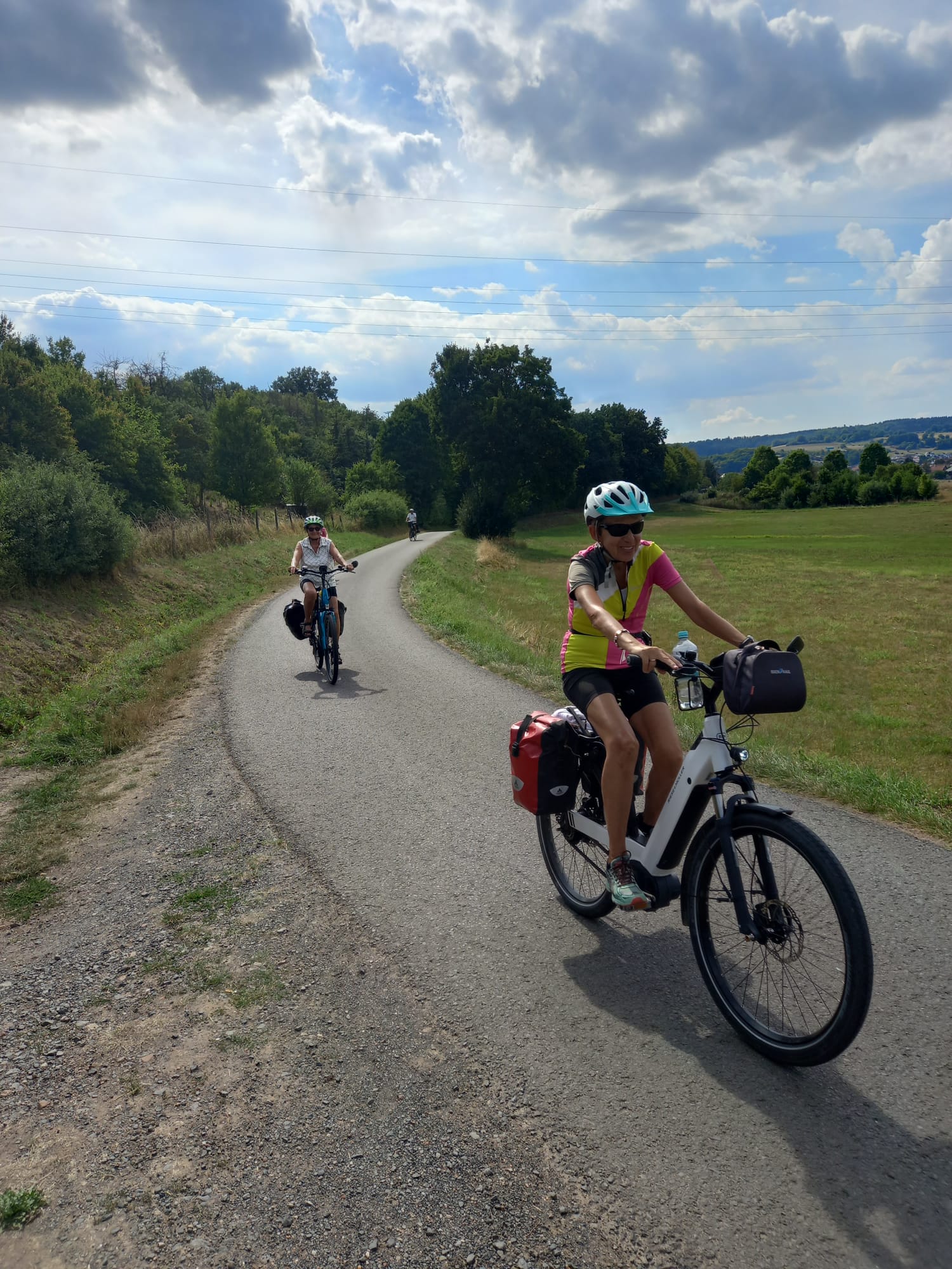 Unterwegs auf dem Vulkanradweg