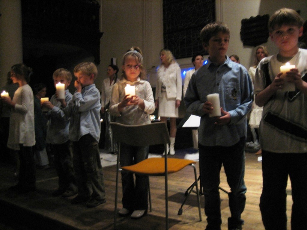 Snow by morning, Lutherse Kerk, december 2006