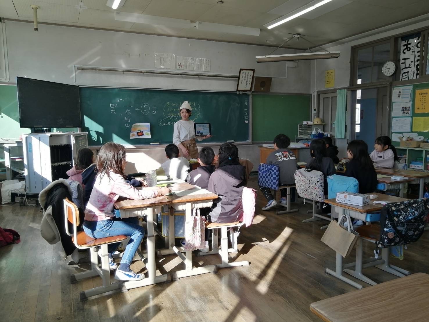 【報告】小学校での食農教育出前授業の体験記