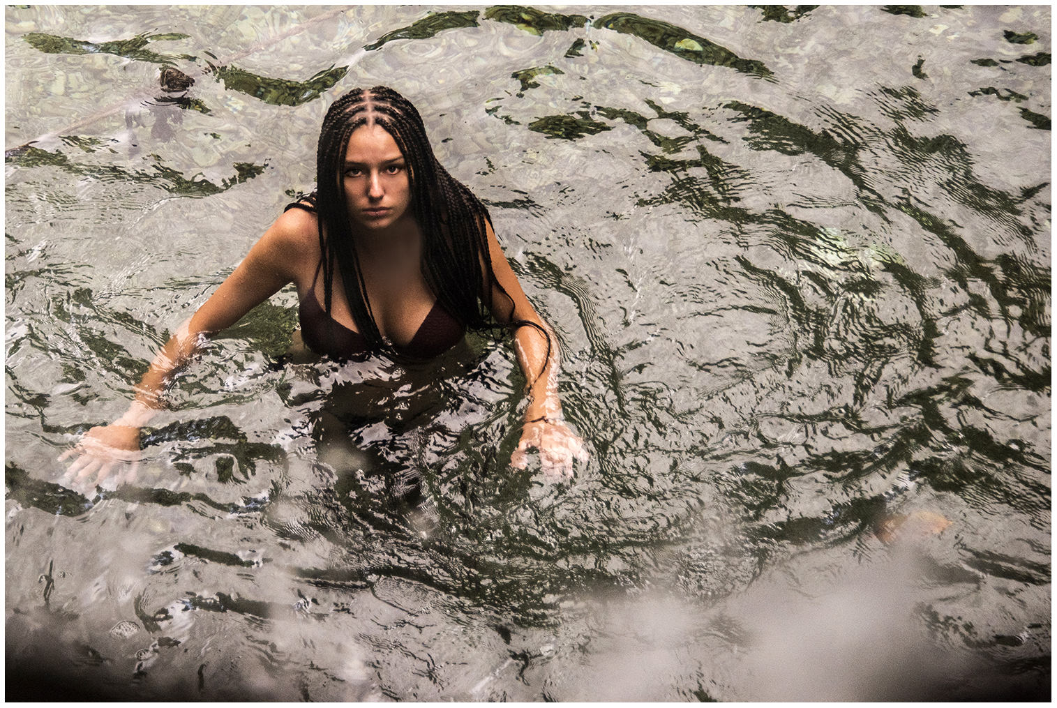 Bei den "Reach Falls" mit Andre