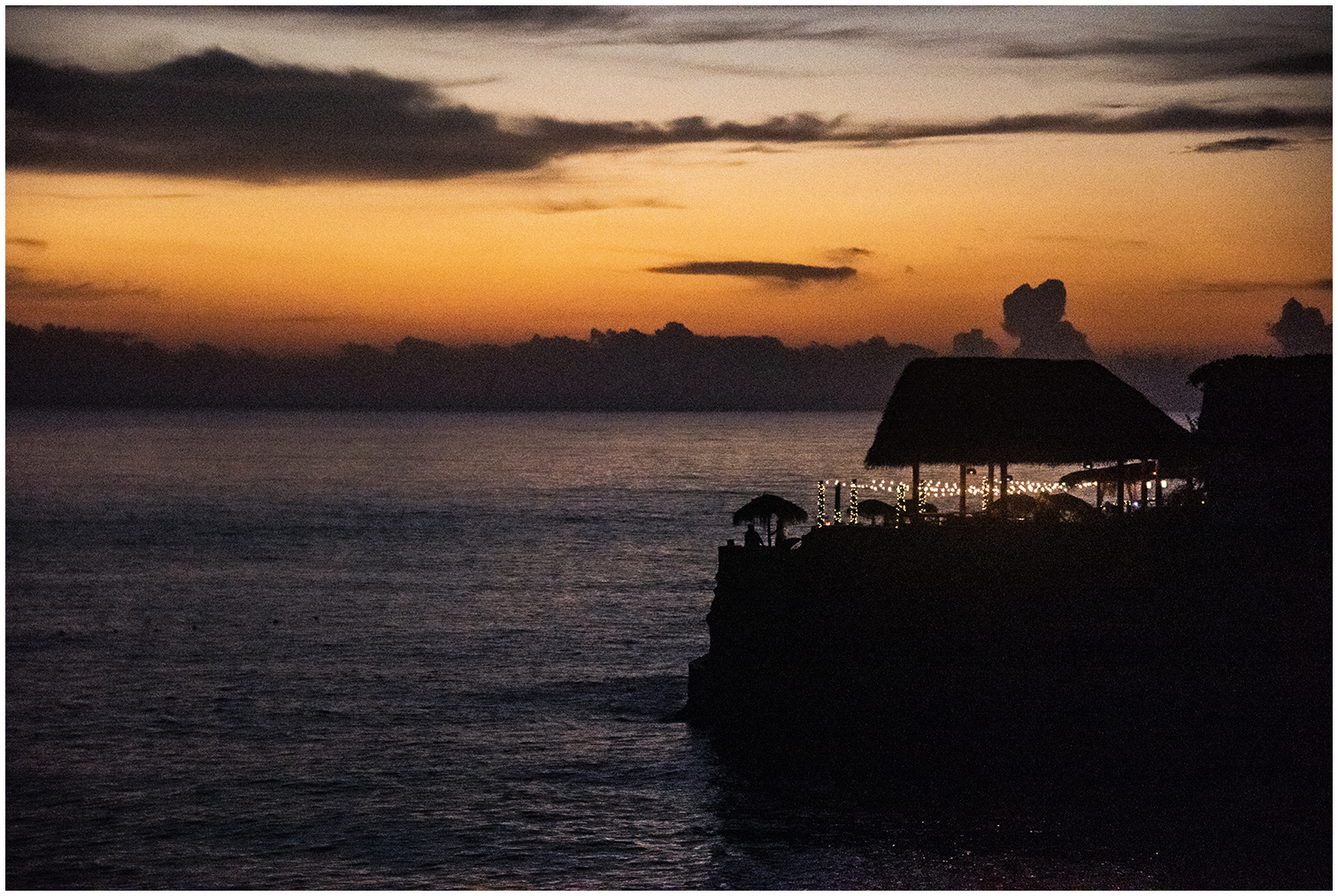 Sonnenuntergang im "Rick's Cafe"