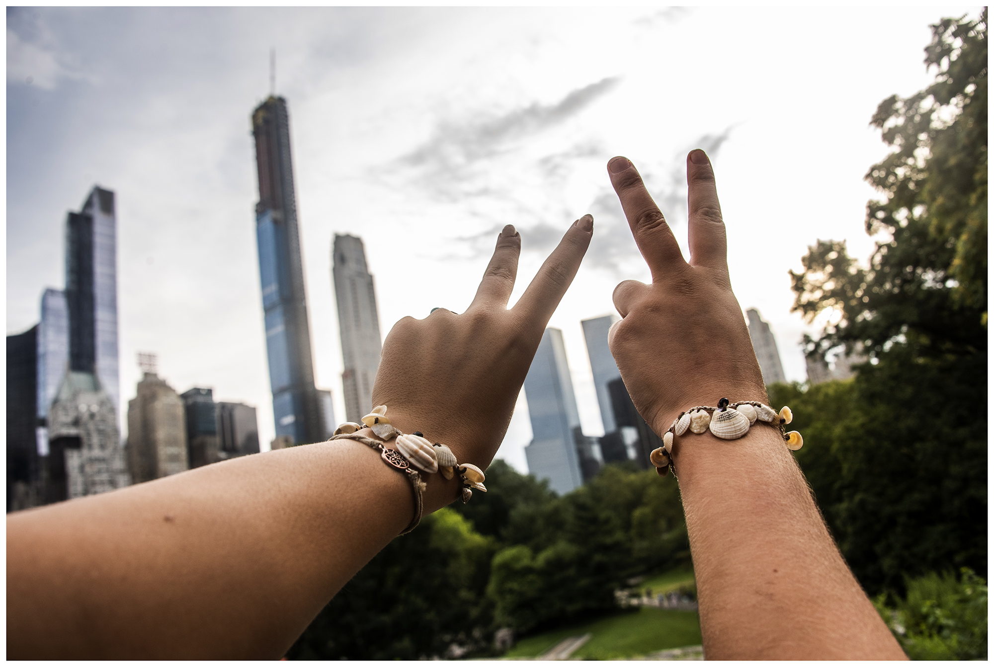 Mit Soraya im Central Park