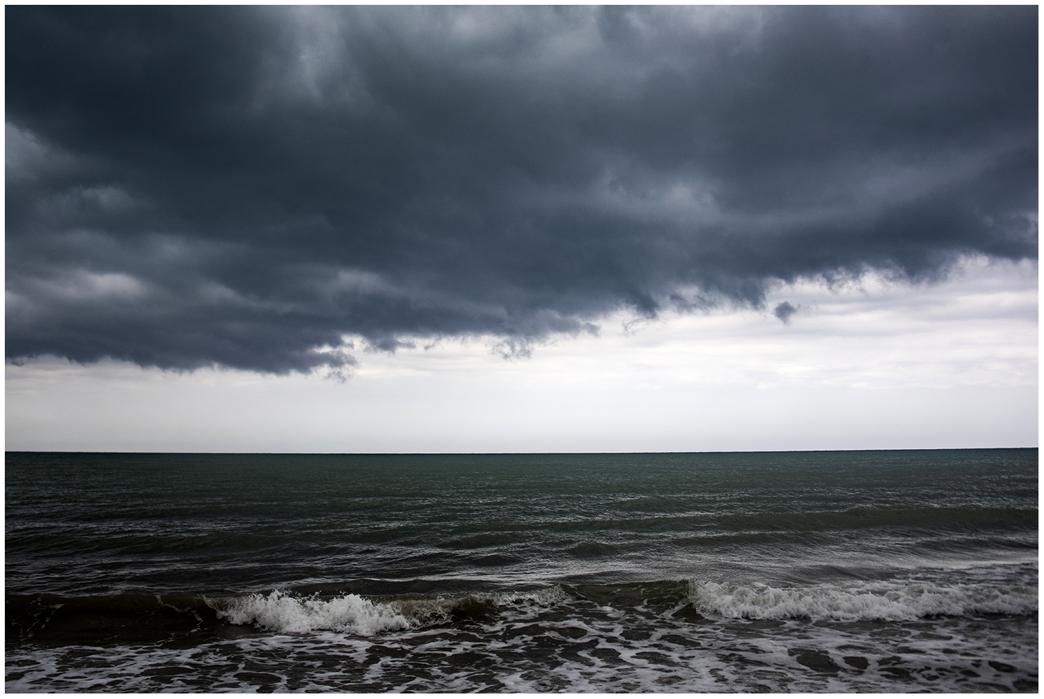Dramatisches Meer