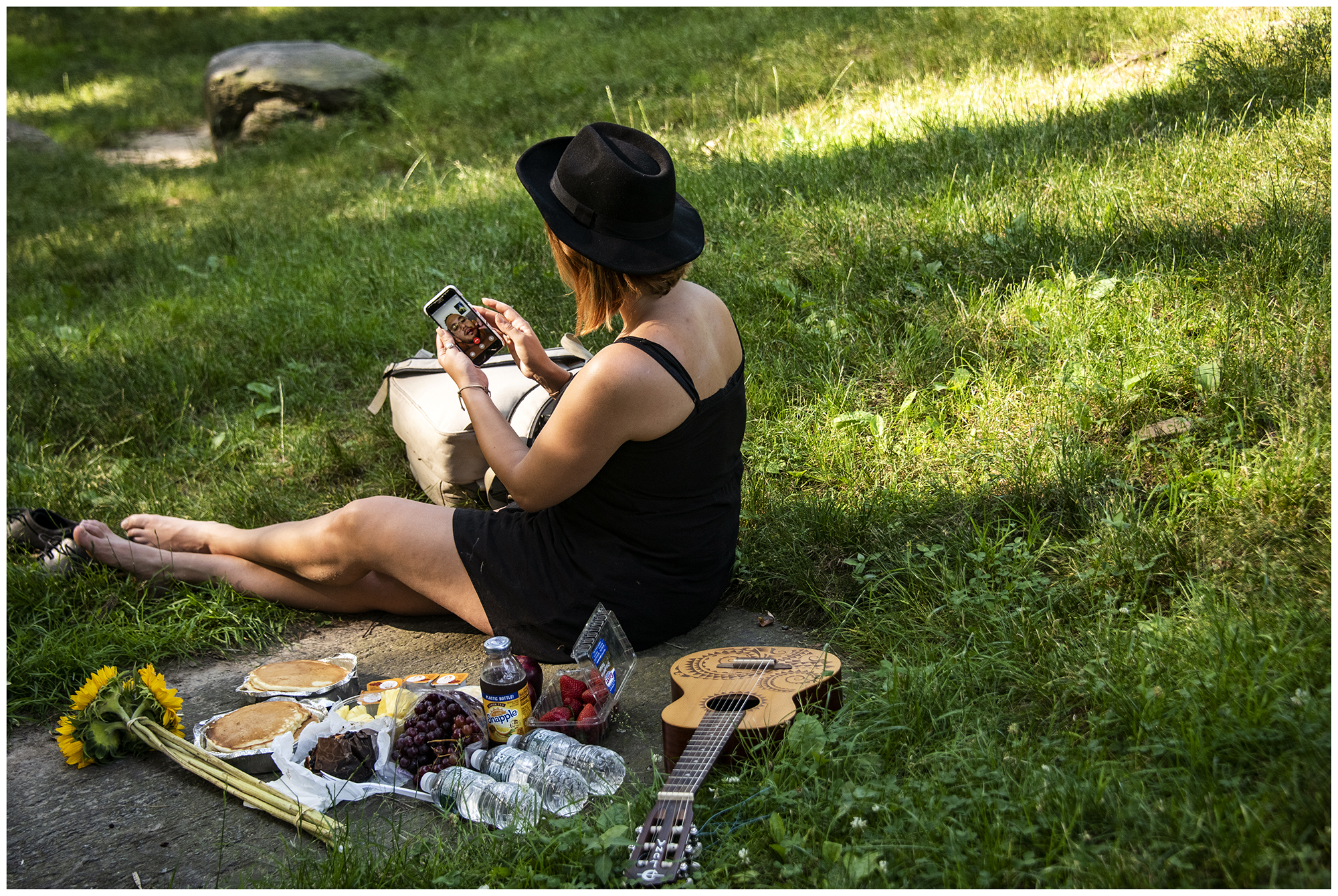 Mit Soraya im Central Park