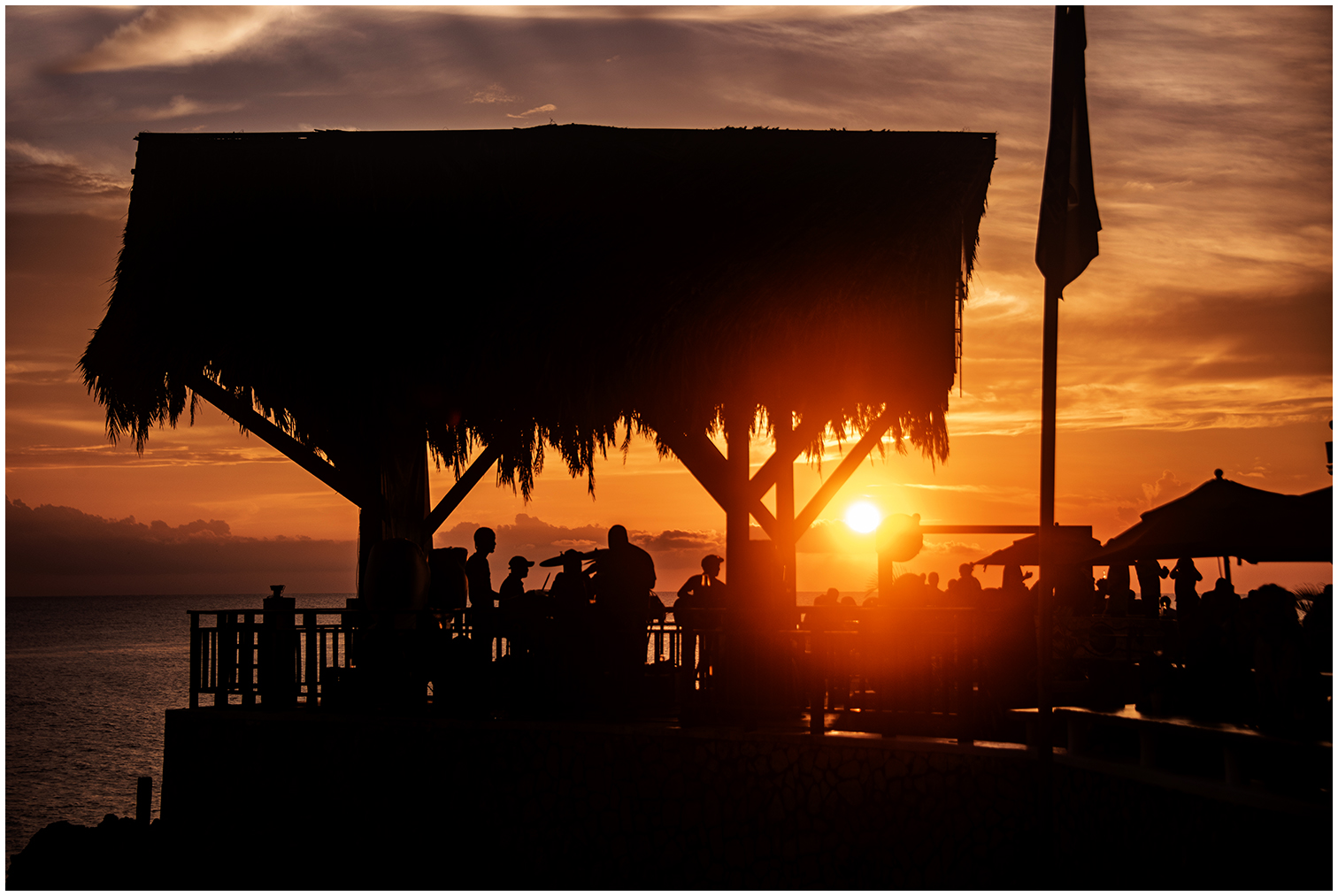 Sonnenuntergang im "Rick's Cafe"
