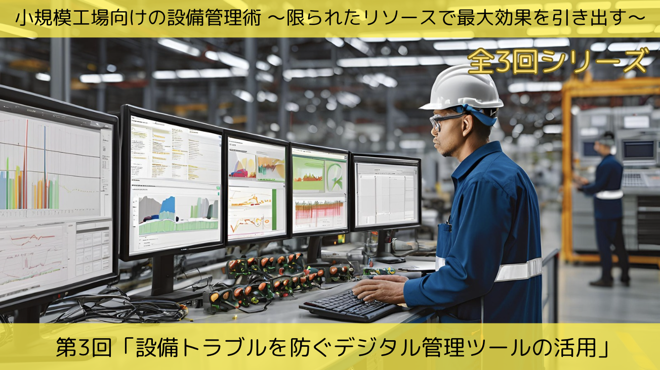 第3回（最終回）「設備トラブルを防ぐデジタル管理ツールの活用」
