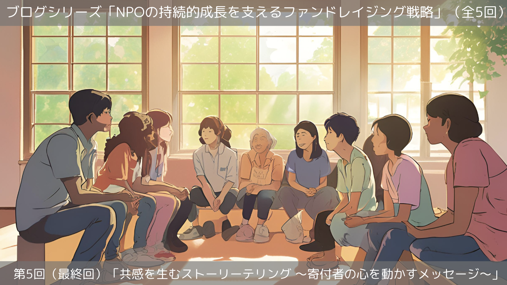 第5回（最終回）「共感を生むストーリーテリング 〜寄付者の心を動かすメッセージ〜」
