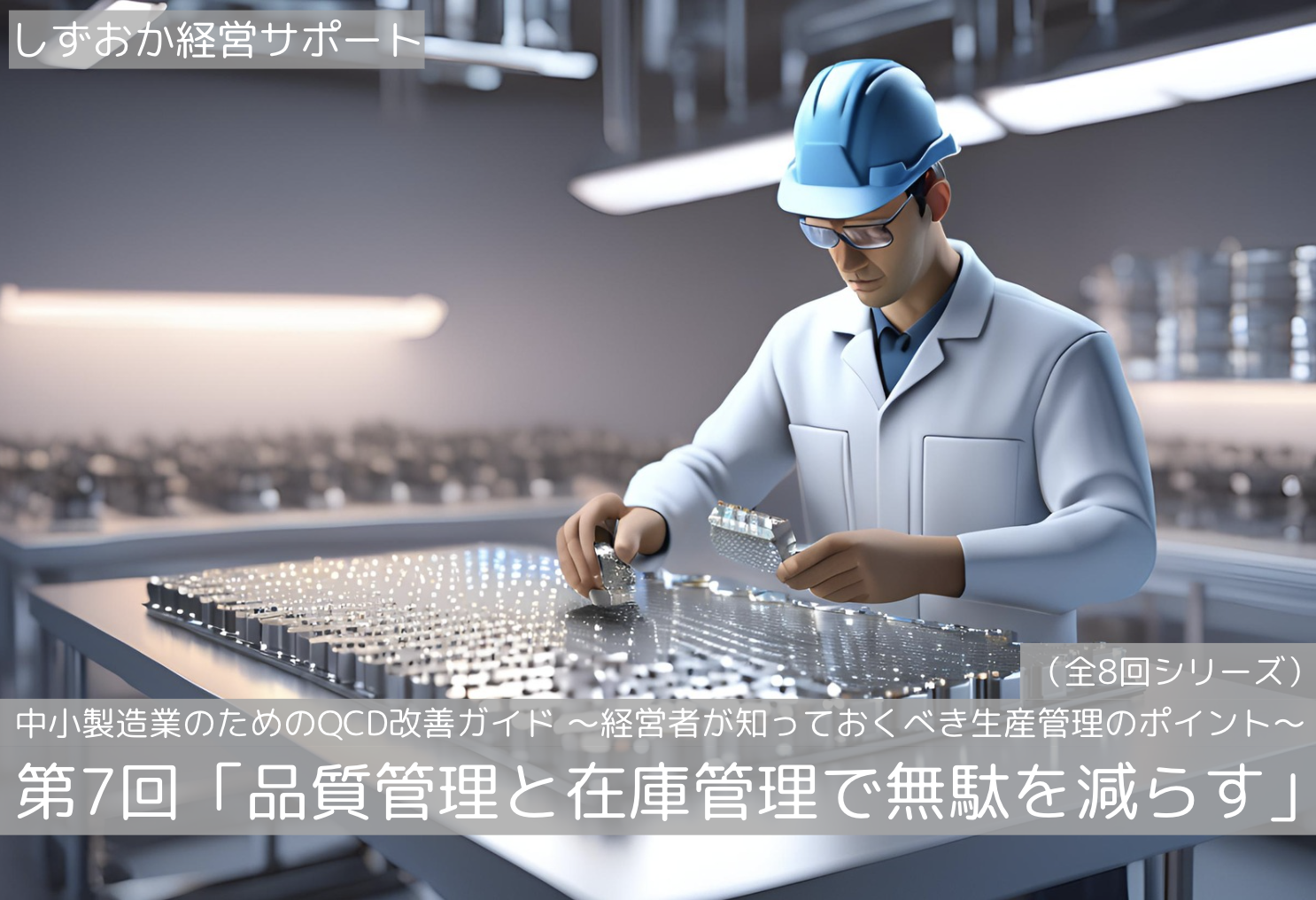第7回「品質管理と在庫管理で無駄を減らす」