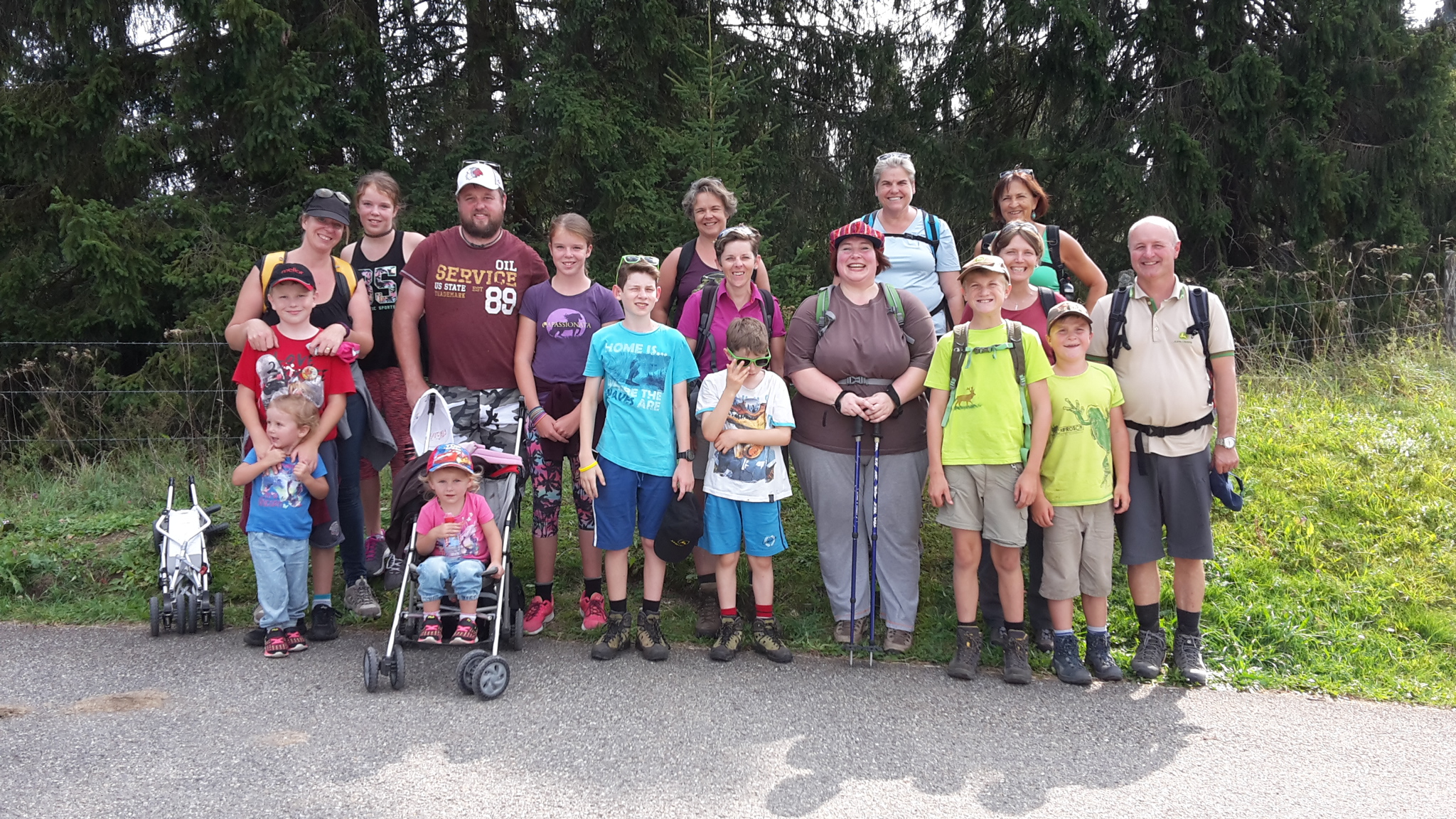 Wandertag am Étang de la Gruère - September 2016