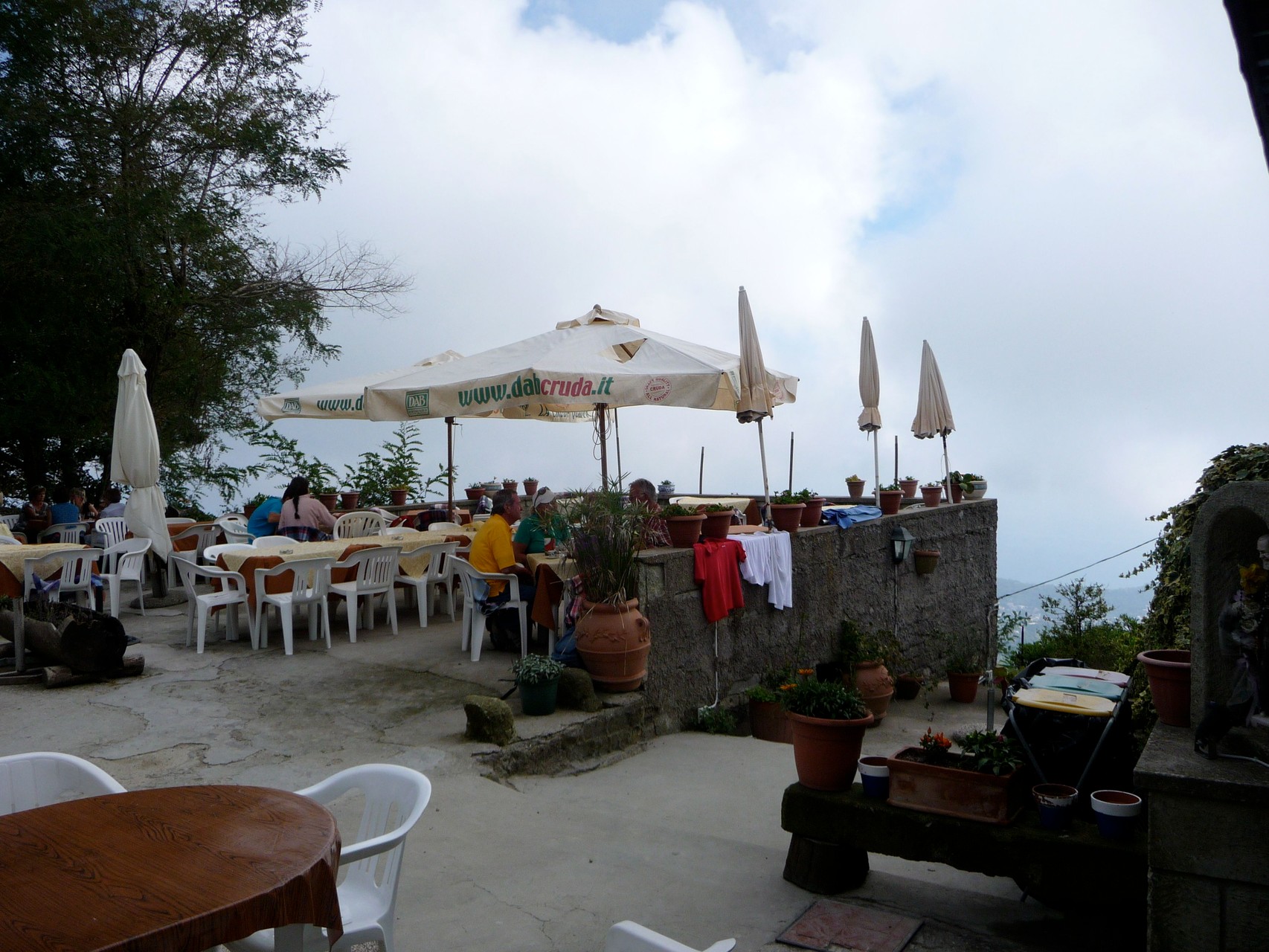 Gipfel-Restaurant auf dem Epomeo