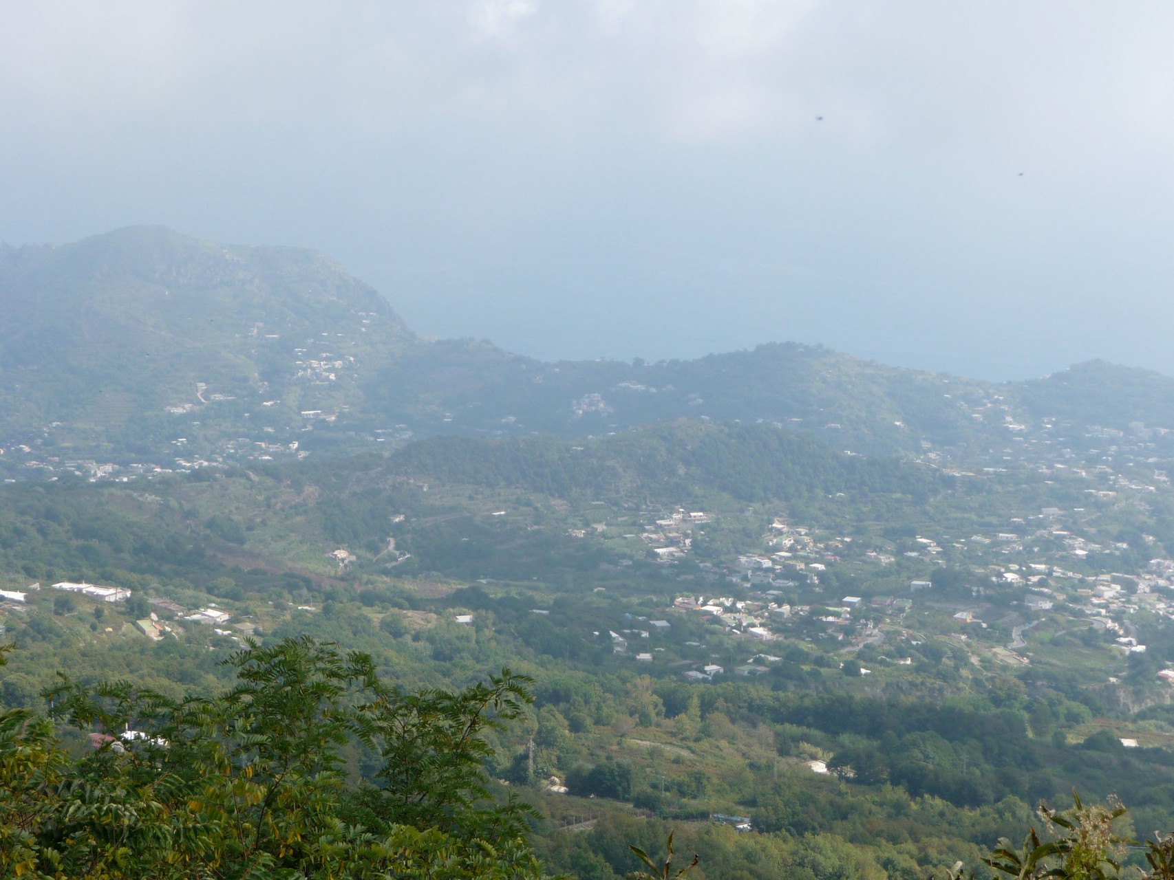 Ausblick vom Gipfel des Epomeo