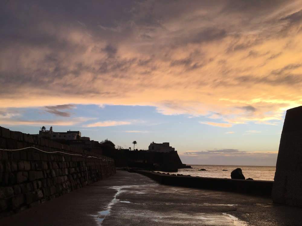 Ischia am Abend nach dem Regen 