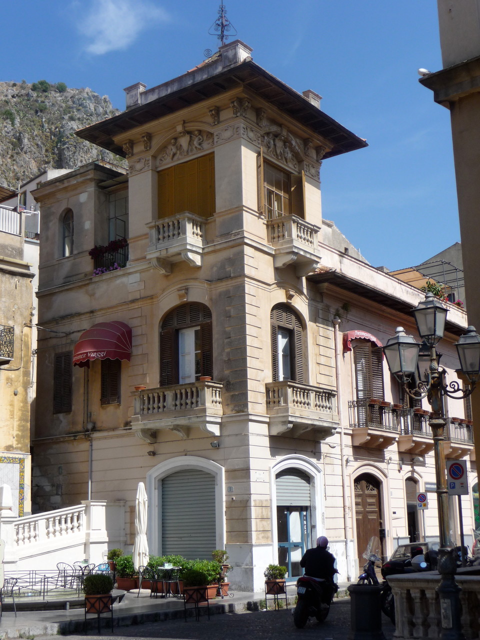 Historisches Geäude in Cefalù.