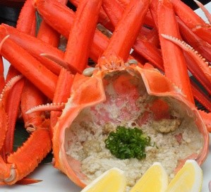 カニ味噌の甲羅焼き
