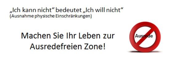 ausredefreie Zone