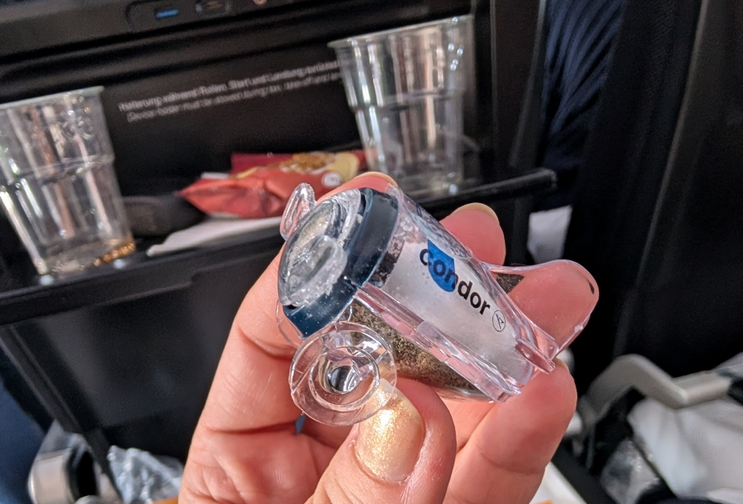 ... in der Premium Economy von Condor.
