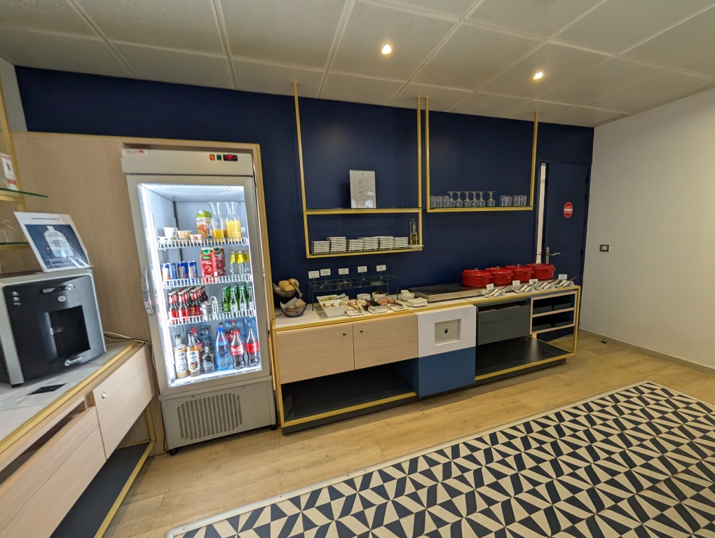 Kaltes und warmes Buffet