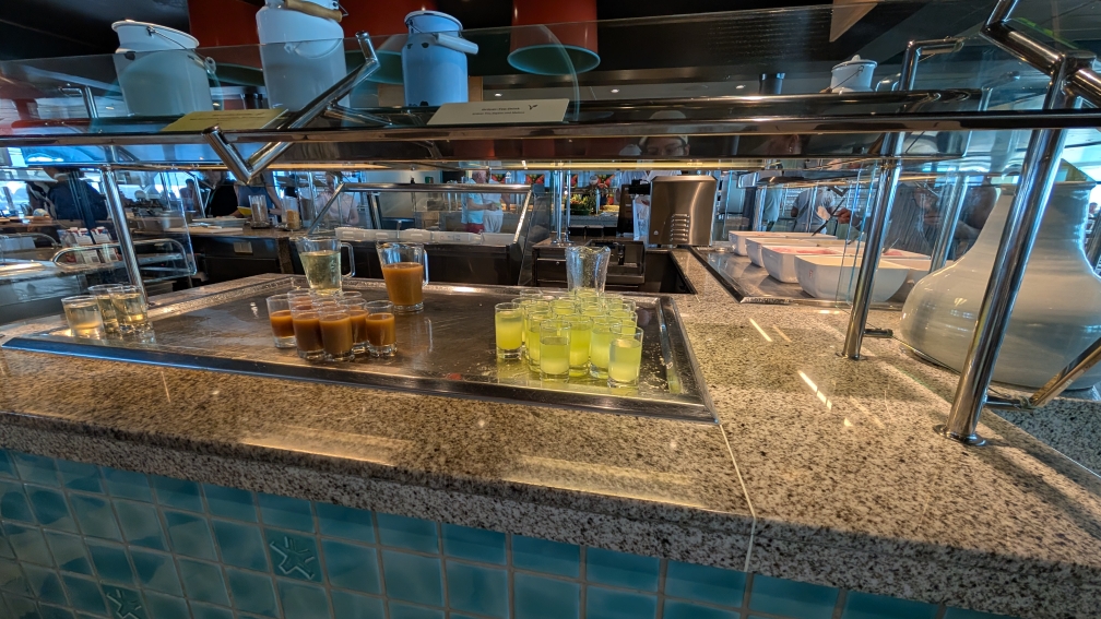 Mein Schiff 2 - Frühstück Smoothies