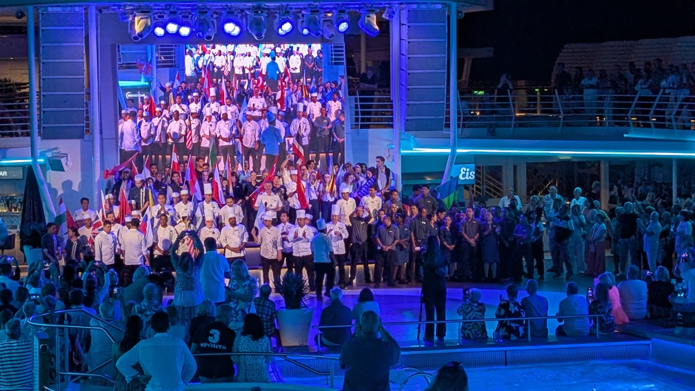 Mein Schiff 2 - Abschiedsparty Pooldeck