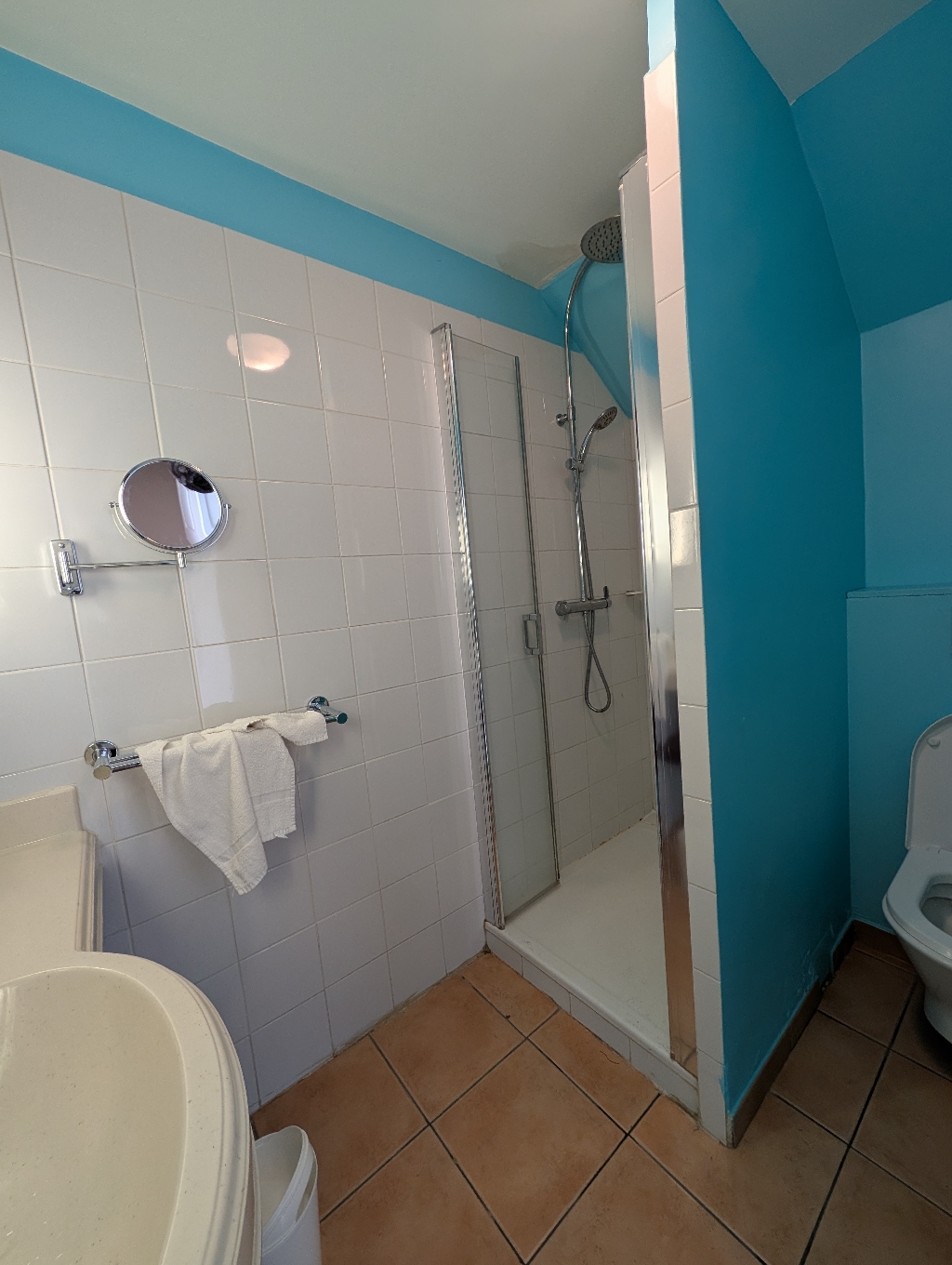 Großes Dusch-WC