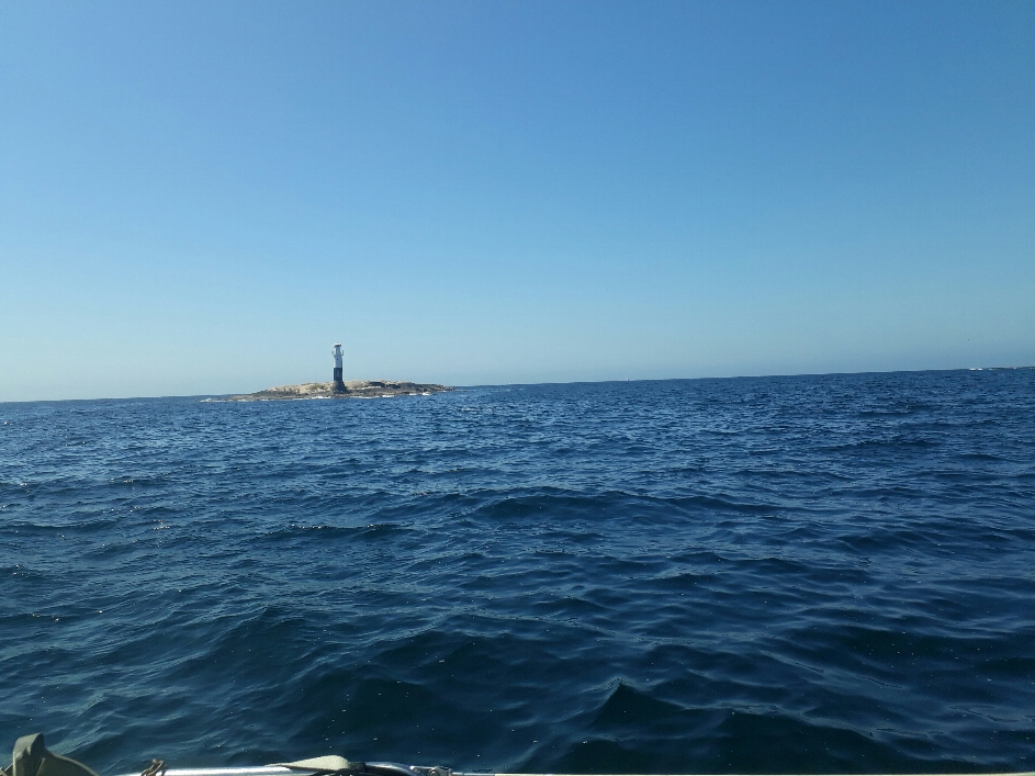 Small lighthouse along the way