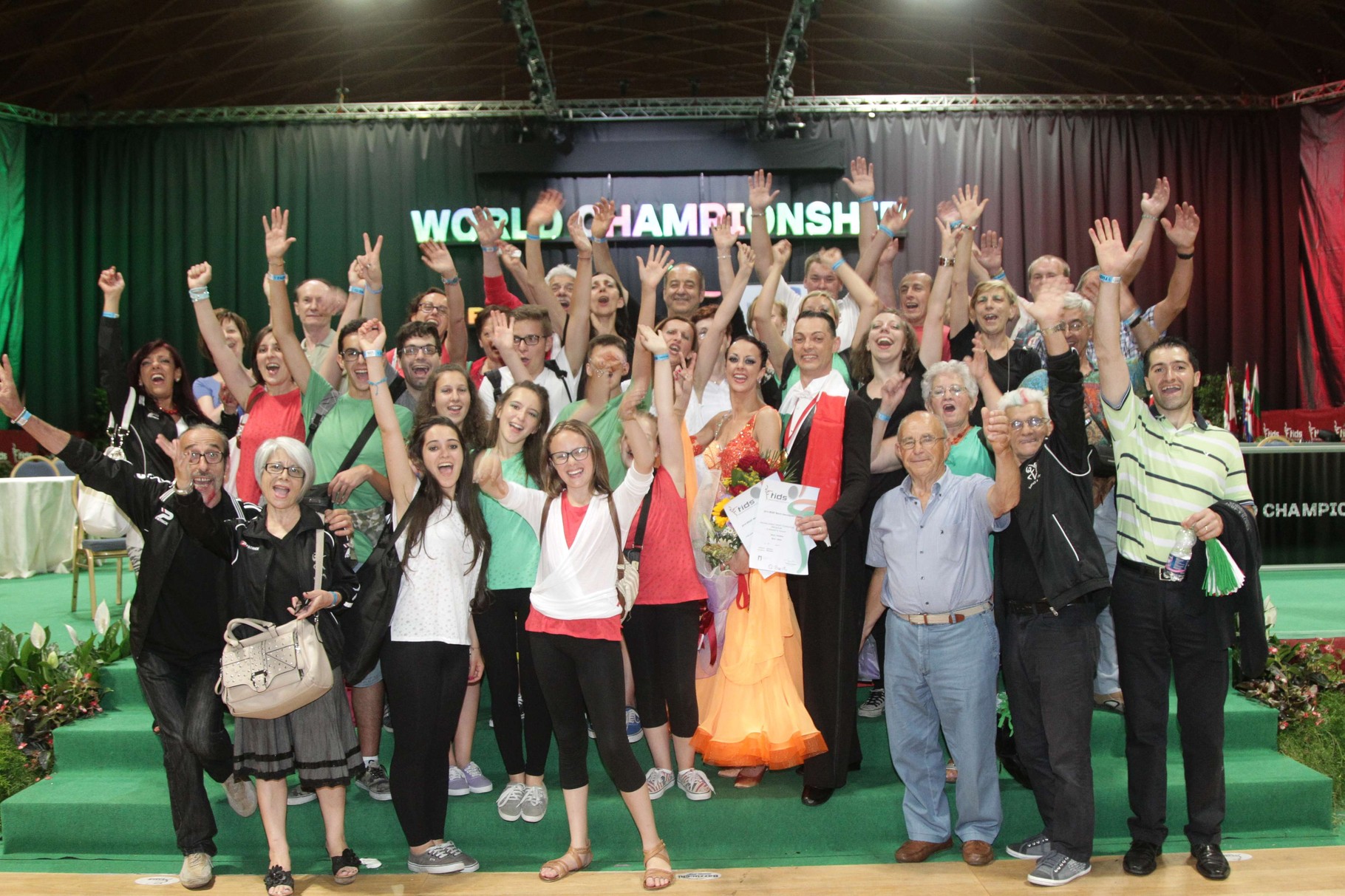 Mondiale danze standard 2014 Rimini - Premiazioni