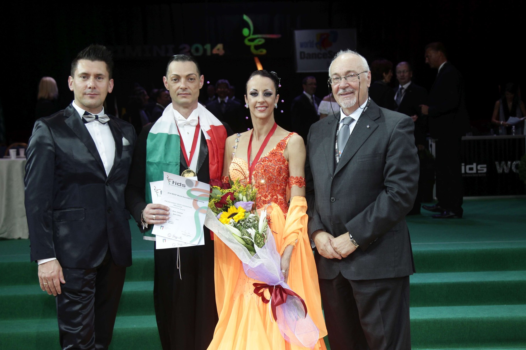 Mondiale danze standard 2014 Rimini - Premiazioni