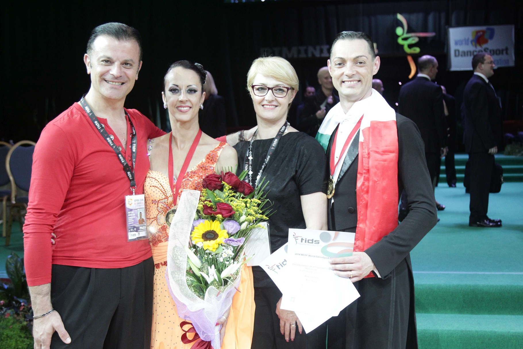 Mondiale danze standard 2014 Rimini - Premiazioni