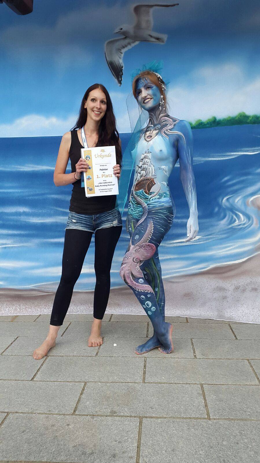 Heringsdorfer Bodypainting festival 2016, 1. place 