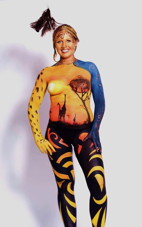 Bodypainting Deutschland Cup 2010, Foto: Winni Gaida