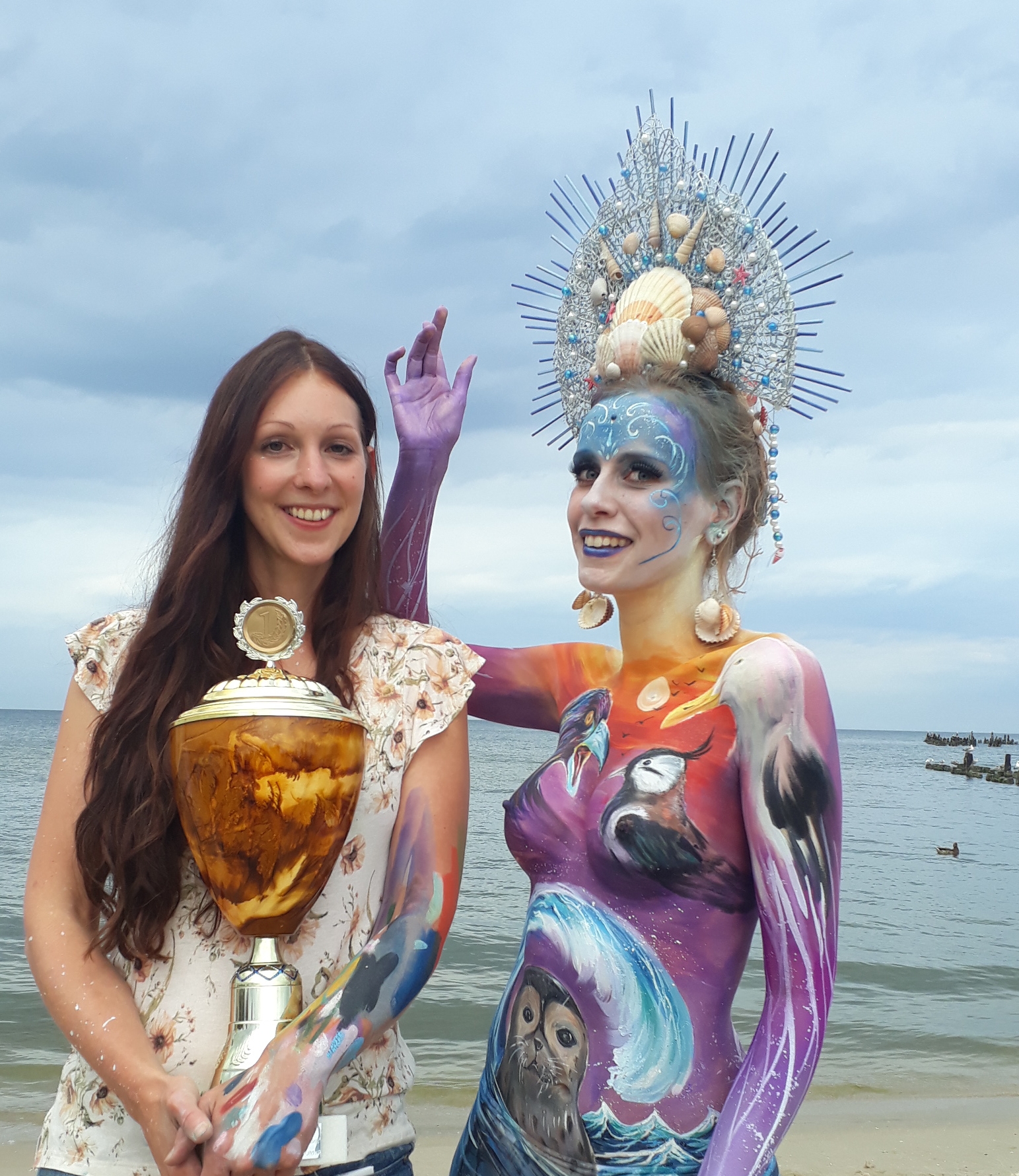 Heringsdorfer Bodypaintingfestival 2019, 1.Platz