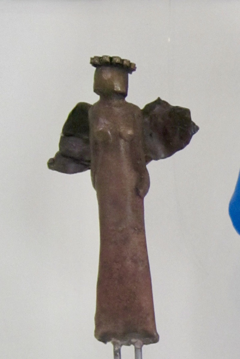 Das ist die Originalskulptur aus Bronze.