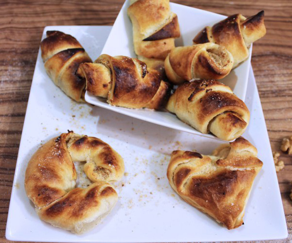 Bild: mentalLOVE Blogparade das beste Kochrezept zum Verlieben - Kardia Serena - Apfel-Nuss-Röllchen 2