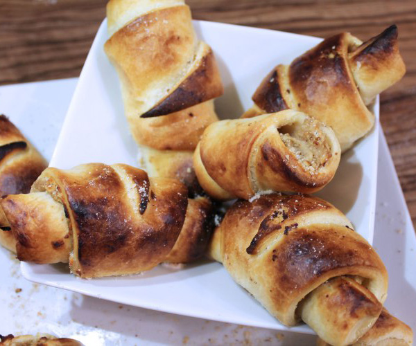 Bild: mentalLOVE Blogparade das beste Kochrezept zum Verlieben - Kardia Serena - Apfel-Nuss-Röllchen 1