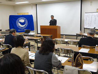 高桑前会長あいさつ