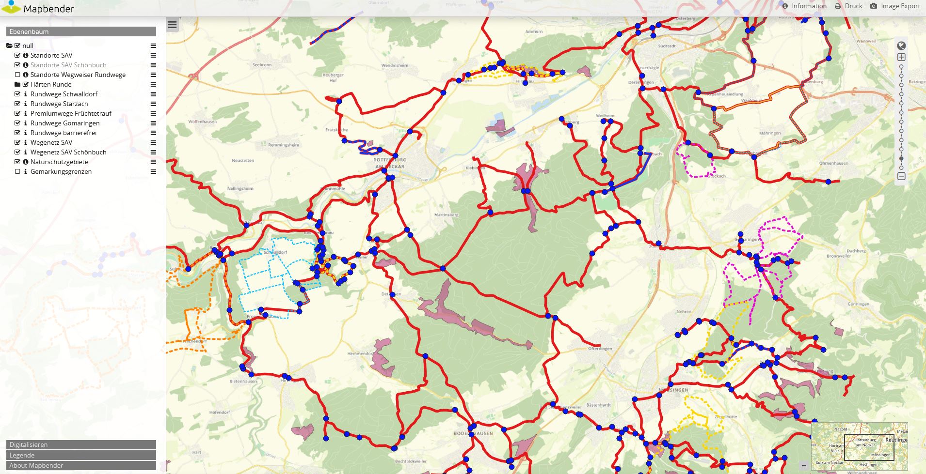 TOUR.GIS - digitale Abstimmung