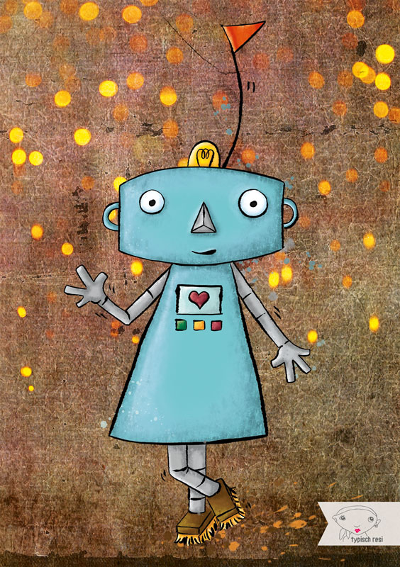 Dusel, der Gefühlsroboter | Buchprojekt