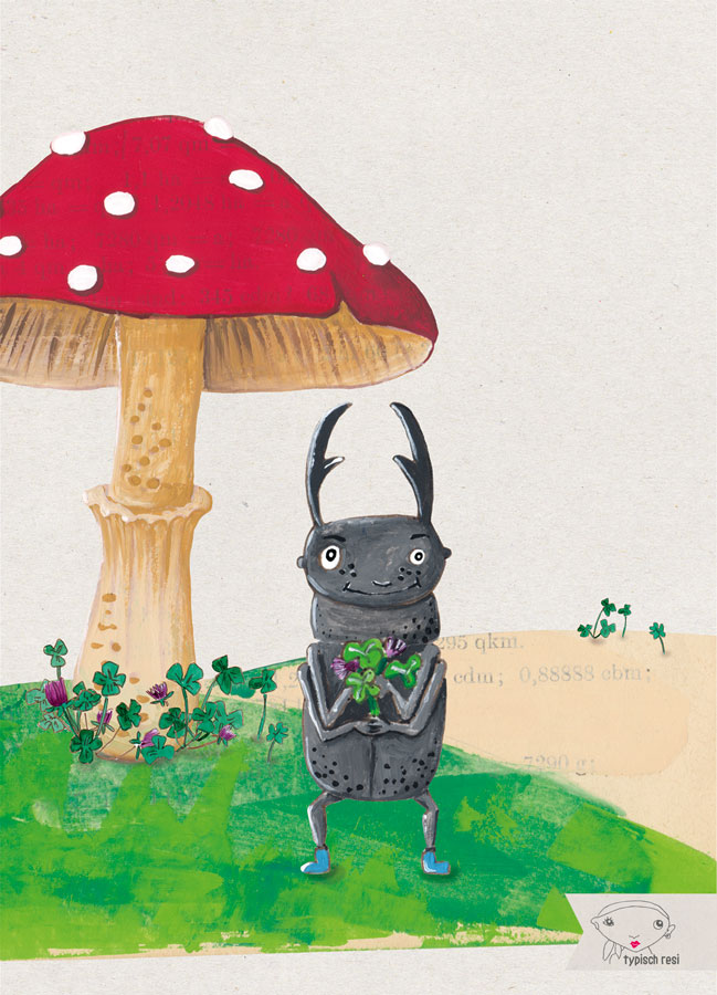 Hirschkläfer | Postkarte