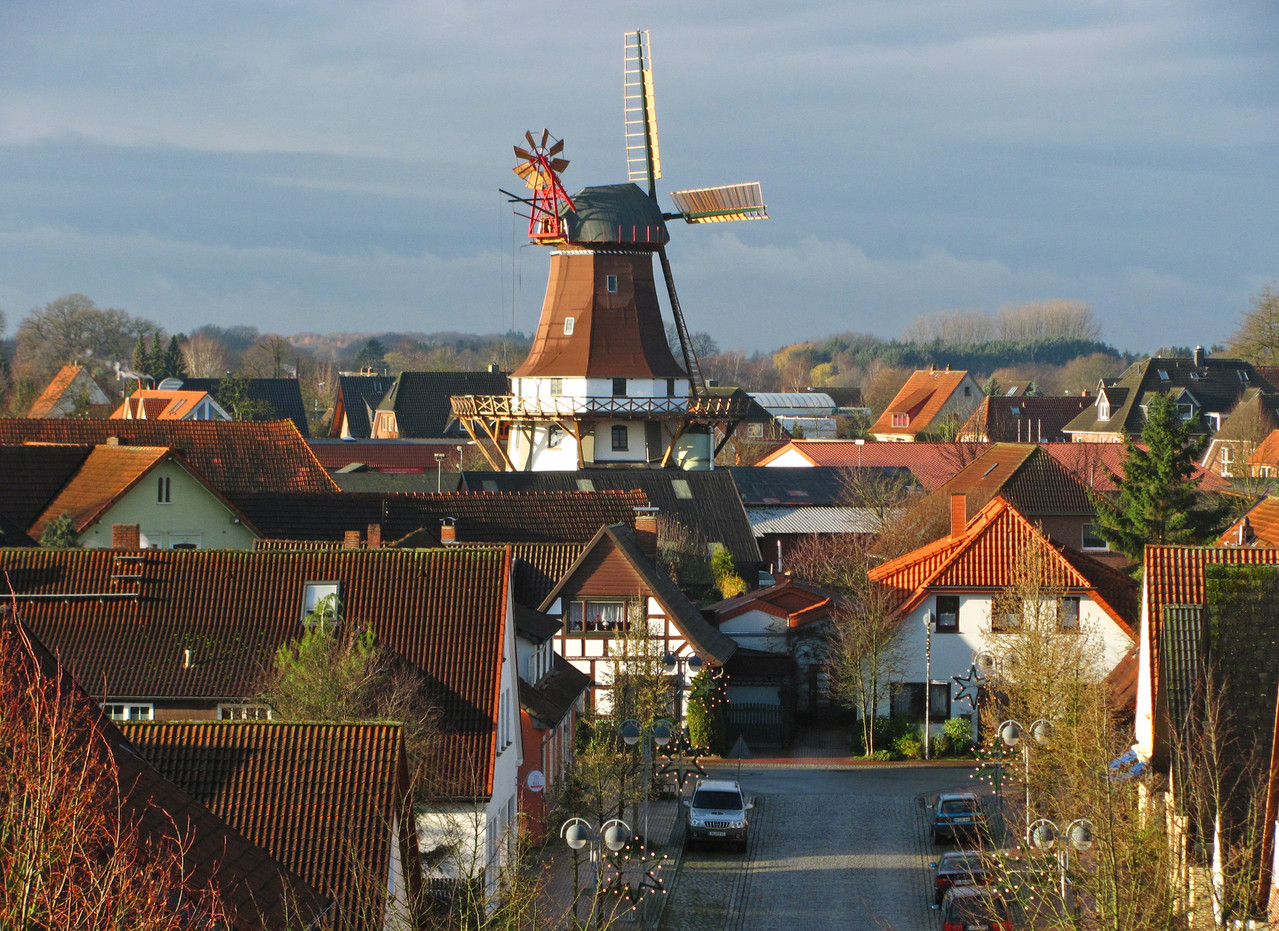 Blick vom Kirchturm auf die untere Freistrasse (© Claus Lampe)