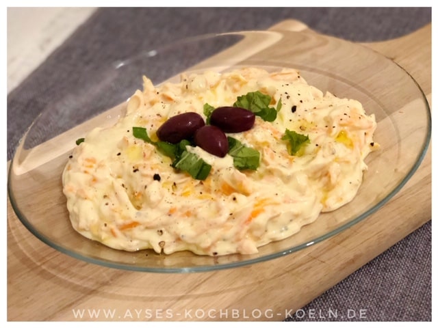 saftiger tuerkischer Moehrensalat mit Joghurt l tuerkischer Karottensalat