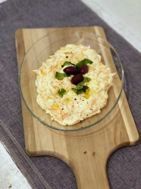 saftiger tuerkischer Moehrensalat mit Joghurt l tuerkischer Karottensalat