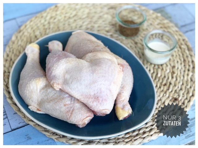 Tuerkisches Rezept für saftiges Haehnchen mit Kondensmilch l tuerkische Haehnchen Marinade