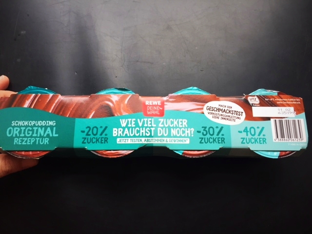 Spoiler l Wie viel Zucker brauchst Du noch l Pudding Zucker test von Rewe