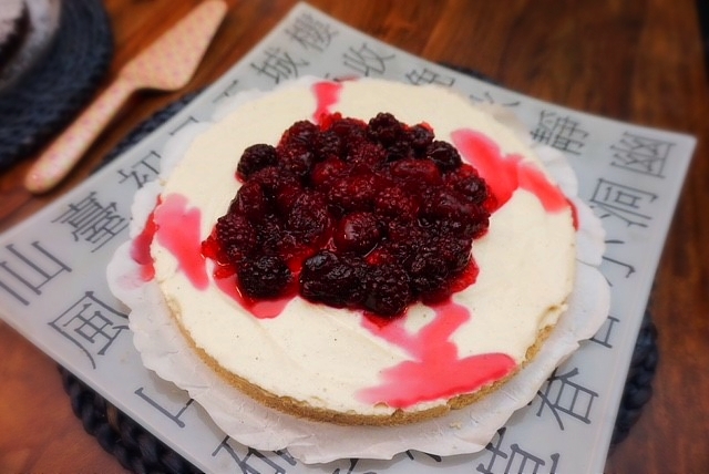 Zutaten no bake cheesecake l Kaesekuchen aus dem Kuehlschrank ohne backen