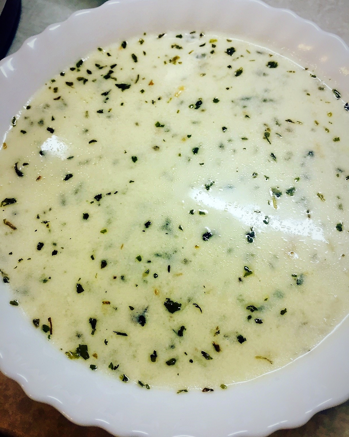 tuerkische joghurtsuppe mit reis und minze l yayla corbasi low carb rezepte