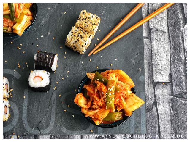 selbstgemachtes Kimchi Rezept – Fermentierter Kohl im Glas l Kimchi Comme ca