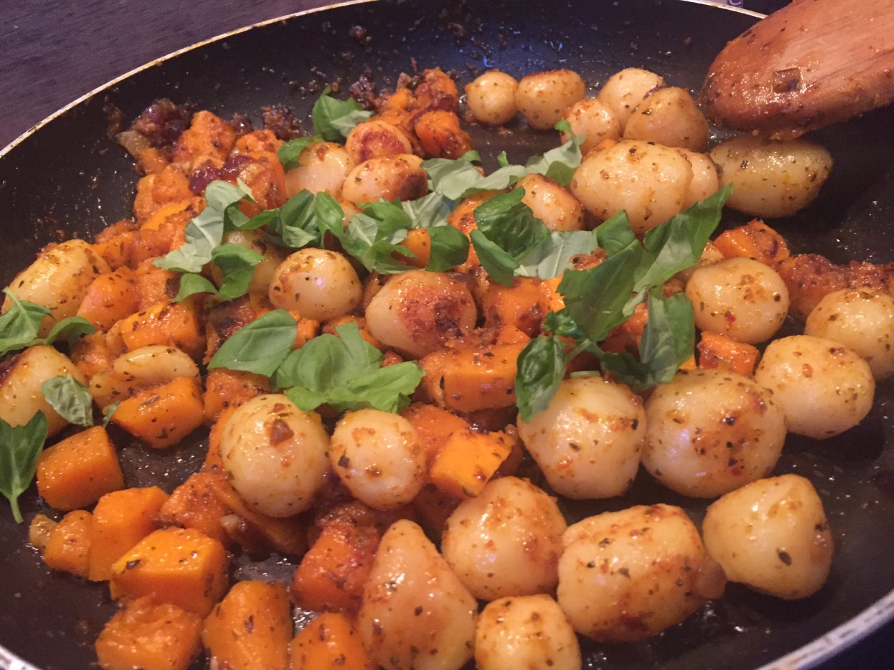 Basilikum Brat-Kürbis