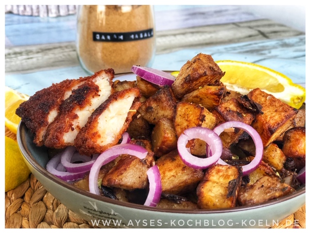 Indische Marinade mit Joghurt l indische Ofenkartoffeln mit Garam Masala